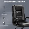 product-fancy-ee1a43ff-782b-4cd2-a5ae-8ea6d0614ab1 Home Office Desk Chair, 400LBS Big And Tall Managerial Executive Chair, High Back Computer Chair Gaming Chair, Ergonomic Adjustable Height Faux Leather Chair With Cushions Armrest, Heavy Duty Chair With Comfy Lumbar Support