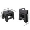 product-fancy-ee8d26c7-bac9-45c3-b670-8a10a9b8169d Heavy-Duty Thickened Portable Folding Stool with Handle - 1 Pack Square Plastic Collapsible Stool for Indoor, Gatherings, Picnic, Fishing | Durable PP, Adult-Supporting up to 330lbs, No Electricity or Batteries Needed