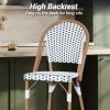 product-fancy-ef602b6d-c4c6-441b-8462-6bfc2d83a6ca French Counter Height Bar Stool Set of 2, 30" Patio Rattan Bar Stool Chairs, Outdoor Armless Barstools for Porch Garden Indoor