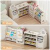 product-fancy-f007afcb-1a93-4f18-a03c-608dfebe5ef0 A Versatile Storage Solution for Featuring 10 Detachable Bins And a 3-Tier Bookshelf, Serving As a Multifunctional Organizer with a Drawing Board, Perfect for a Bedroom, Playroom, Or Living Area