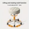 Super Soft Seat Cushion,360° Swive,Height Adjustability,New Upgraded Stool Salon Stool Chair