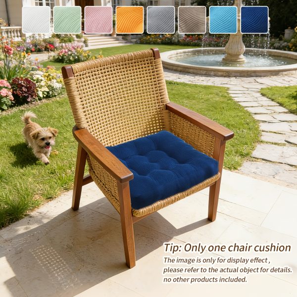 product-fancy-f13d5e09-c579-4c39-981f-1dbd28ec4eaa Cushion for Outdoor Courtyard Crafted from Corduroy Fabric