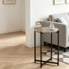 product-fancy-f2474079-1525-4523-9df4-93531f00ff3f Nesting Coffee Table Set of 3, Round Side Tables with Cross Metal Frame, Modern Stacking End Tables for Living Room, Bedroom, Small Space