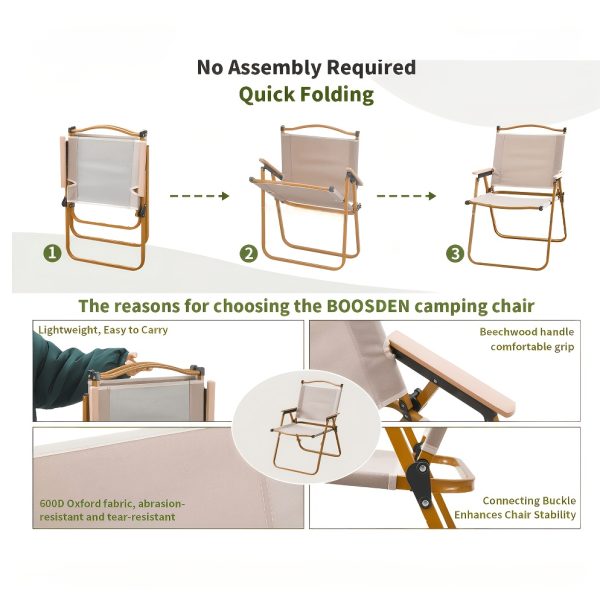 product-fancy-f3b3a659-de28-4aa2-8078-d80f0c23c8d3 Kermit Chair - Thickened Steel Pipe, Anti-Slip Mat at The Bottom for Stability, 600D Oxford Cloth for Sturdiness And Wear Resistance, Foldable for Easy Carrying, Very Suitable for Camping, Tailgate Parties, Bonfires, Terraces