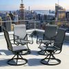 product-fancy-f3cde056-0501-4228-9201-fcceec562f18 Patio Swivel Chair Set Of 2/4/6 Outdoor Dining Chairs W/High Back And Breathable Textilene, 350 LBS Capacity, All Weather Patio Rocking Chairs for Garden Backyard Deck