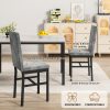 product-fancy-f4e646e0-16a4-4303-a0d0-e0f609377339 Dining Table Set For 4, Faux Marble Small Dining Room Table Set For 4, Modern Upholstered PU Leather Chairs