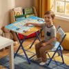 product-fancy-f5764338-15a0-4d27-ac25-9a2ac1052403 Small Classroom Desk And Chair Set Suitable for Students 3-18 Years Old Youngsters's Study Table Primary School Students Writing Homework Book Table Foldable Home School Desk And Chair Set