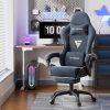 product-fancy-f62302cf-387e-4f3f-b8b3-5c49c88f9125 Velvet Fabric Ergonomic Gaming Chair with Footrest And Massage, Reclining Computer Gamer Chair for Adult And Teens, Racing Style PC Home Office Video Game Chair