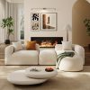 product-fancy-f6255b44-88d5-431f-983c-b89b5ae79e51 Boneless Cloud Couch Sectional, Modern Curved Back L Shape Modular Sofa with Ottoman Comfy Deep Seat Memory Foam Chenille Luxury Couches for Living Room, No Assembly Required