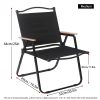 product-fancy-f6992b32-37f2-4516-abf9-c7c0e6adf723 Kermit Chair - Thickened Steel Pipe, Anti-Slip Mat at The Bottom for Stability, 600D Oxford Cloth for Sturdiness And Wear Resistance, Foldable for Easy Carrying, Very Suitable for Camping, Tailgate Parties, Bonfires, Terraces