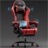 product-fancy-fab9f938-a3fa-4912-b7a9-6b96929cae16 Gaming Chair with Massage Lumbar Support Ergonomic Computer Chair for Adults with Footrest and Lumbar Support with 360° Swivel Seat PU Leather Office Chair, Crafted From Durable Faux Leather, Best Gift for Father and Boyfriend