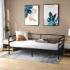 product-fancy-fad716ff-b52f-45a5-a527-683645c07cad Dual-Use Twin Metal Daybed Frame - Space-Saving Sofa Bed for Living Room & Bedroom