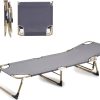 product-fancy-fcf3df80-eb6b-484b-a9fd-c2b36d5e1be7 Foldable Bed Frame, 66.93x22.05inch Adjustable 4-position Reclining Lounge Chair, Suitable for Family Temporary Guest Bed
