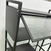 product-fancy-fd10c444-29a6-4cd5-9d70-899dccaa5bfa Office Storage And Organization Cart, 1pc Movable Storage Rack, Adjustable Kitchen Shelf with Wire Baskets, Kitchen Organizer And Storage, Metal Shelf Rack with Wheels, Suitable for Garage