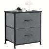 product-fancy-fd27a04e-2278-452f-b82d-240f64786056 Dresser For Bedroom, Storage Drawers, Skinny Fabric Storage Tower With 2/4 Drawers, Tower Organizer Unit, Chest Of Drawers With Wooden Top For Closet, Laundry, Entryway