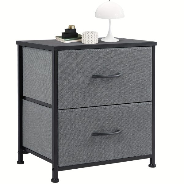 product-fancy-fd27a04e-2278-452f-b82d-240f64786056 Dresser For Bedroom, Storage Drawers, Skinny Fabric Storage Tower With 2/4 Drawers, Tower Organizer Unit, Chest Of Drawers With Wooden Top For Closet, Laundry, Entryway