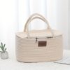 [Portable Diaper Caddy] Large Diaper Caddy Organizer, Portable Basket with Handles, Diaper Storage Organizer for Changing Table