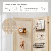 Bonnlo & MDF Freestanding Pegboard Room Divider - Folding Privacy Screen with Wood Panel Partition, Lightweight Space Separator Suitable for, Office, Events, Retail Display