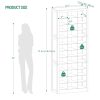 product-fancyalgo-toaster-api-toaster-processor-image-cm2in-8f3099a4-b6be-11ef-9a6d-0a580a66d8f5 Shoe Storage Unit, Accommodates 36 Pairs, Freestanding Closet Organizer, 8.8-Inch Wide Wooden Shoe Organizer, 12-Tier Vertical Shoe Rack for Entryway And Bedroom, in White And Greige