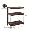 product-fancyalgo-toaster-api-toaster-processor-image-cm2in-9aaf3760-f9ba-11ef-a519-0a580a673132 Ladder Shelf, 3-Tier Shelf Stand, Display with Wide Storage Display Stand, Multifunction Standing Organizer Shelf for Home Office And Kitchen