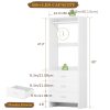 Wardrobe with 3 Drawers, 24 Inch Closet Organizer, Wooden Closet, Walk-in Closet