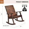 product-fancyalgo-toaster-api-toaster-processor-image-cm2in-b3913d4c-4320-11ef-a6ec-0a580a69145b Wooden Rocking Chair for Outdoor Use, Featuring a Rustic High Back Design, Suitable for Indoor Spaces, Backyards, And Patios, in a Natural End