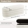 product-fancyalgo-toaster-api-toaster-processor-image-cm2in-c3da3fbe-2232-11ef-8971-0a580a682b00 Storage Ottoman Bench 49.2 Inch Upholstered Fabric Storage Bench for Bedroom End of Bed Aesthetic Large Oval Storage Ottoman for Living Room Entryway