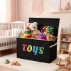 31.7gal Extra Large Box, Collapsible Sturdy Kids Chest For Boys, Girls, Kids, Storage Organizer Bins With Lids, Box Basket For Living Room, Bedroom, Nursery