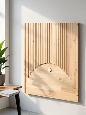 Space Saving Wall Mounted Folding Table - Foldable Desk with Natural -Like End, No Assembly Needed, Compact Minimalist Design for Home Office, Kitchen, Living Room - Workspace Furniture, Office Furniture, Contemporary Furniture, Sturdy Build