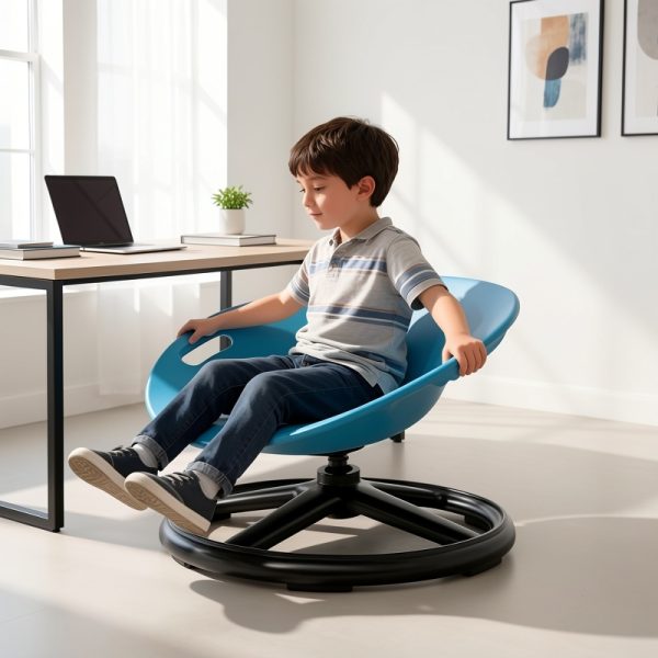 Autism Spinning Chair| Back To School Supplies, With Anti-slip Metal Base, Training And Rehabilitation Equipment, Suitable For Training Centers, Home, Balance And Concentration Improvement, Exercise Chair Christmas Gift/Christmas Surprise