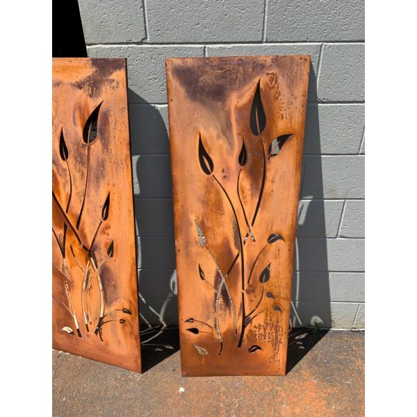 product-open-01ebe5fb12ba4722b1b2194c534e83ab-goods Outdoor Privacy Screen (3pcs Set), Outdoor Metal Wall Decoration, Large Metal Wall Sculpture, Wrought Iron Wall Art, Metal Garden Flowers