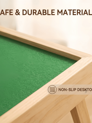 This Foldable Block Game Table Features Multiple Smoothly Sliding Drawers That Are Unlikely to Slip Or Fall Out. with Ample Surrounding Storage, It Can Be Placed Anywhere, Including The Living Room, Bedroom, Or on a Rug
