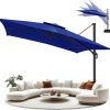 product-open-069ef9f413aa4ee49b247c22a6ba66fb-goods 10ft Heavy-Duty Outdoor Cantilever Parasol with, Large Rectangular Offset Umbrella - 360° Rotating Canopy, Tilt Mechanism & Heavy-Duty Aluminum Frame for Patio, Deck, Balcony, Pool (Compatible with most roofs)