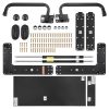 Murphy Bed Spring Mechanism 2055 X 1175 X 2080 Mm, Murphy Bed Kit, Twin Deluxe, Kit Mechanical Hardware for Wall Beds, Pneumatic Lever Bed Support, Folding Cabinet Wall Bed