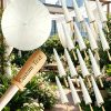 product-open-09085391a81f4dc2a0d07898b9194d3e-goods 5/10/15/20 Pcs 23.62 Inch White Paper Sun Umbrellas, Chinese Japanese Style Decorative Parasol, Handmade DIY Painting, Wedding, Bridal Shower, Photography Prop, Party Favor, Garden Patio Decor, White Folding Fans Handmade Parasol