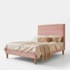 2026 Soft Bed with 2 Bed Rails, Premium Soft Padded Bed Frame with Stitched Detailing for Modern Bedroom, Ideal for Home Room Decor