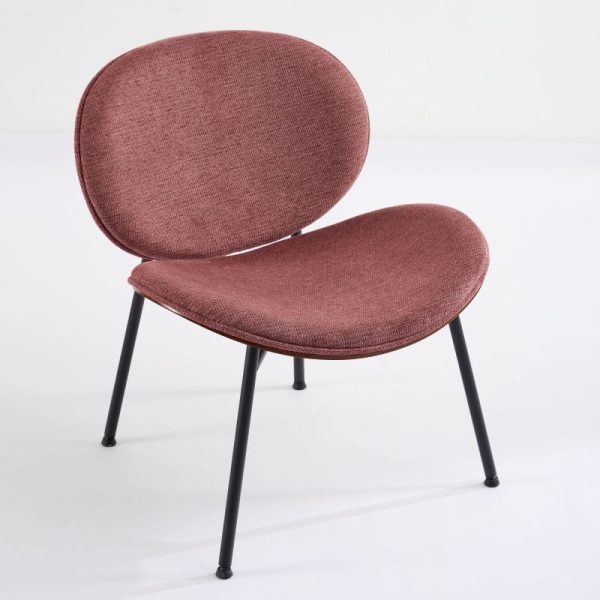 product-open-121e50015b2b4438b63c534f1424ff34-goods Mid-Century Modern Shell Chair - Single Side Accent Lounge Chair with Wide Walnut Wood Finish Shell & PU, Curved Wide Suitable for /Outdoor Use - Easy-Clean Cover, Assembly Required (for,, Bedroom)