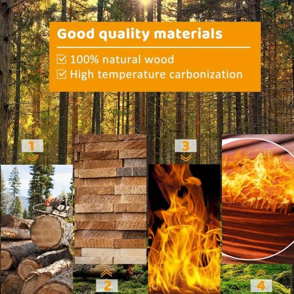 product-open-134a04bb31ec4dadb2724fb71ecb0a1e-goods Bonnlo Outdoor Wooden Bench, with Wagon Wheel Legs, All-Weather, for 2 Person, for Garden, Lawn, Yard And Park, Rustic, 38.5''