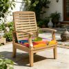 product-open-1692638935ef4c47b2cf5a3a9431e8b3-goods 1pc Memphis-Style Flowers Pattern Leisure Seat Cushions, Indoor And Outdoor Seat Cushions, Back Cushions, Size 19.7*17.7*1.57inch, Suitable for Garden Chairs, Office Chairs And Floor Seats. Soft And Comfortable