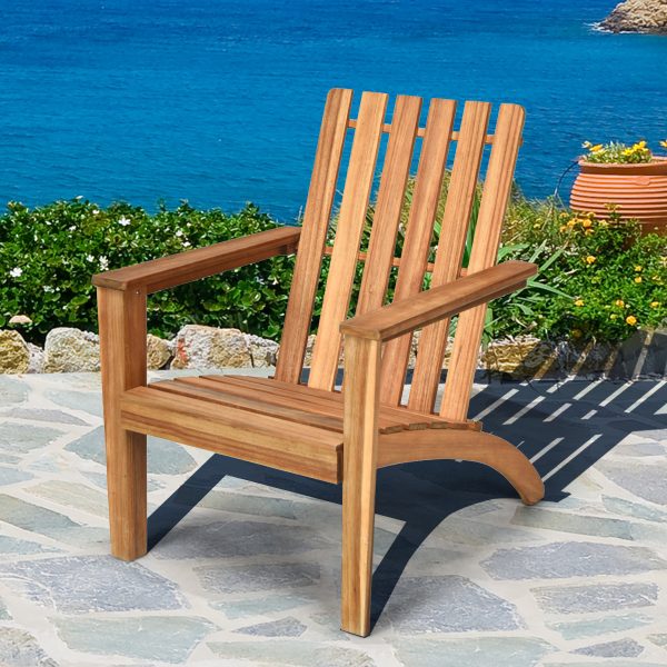 product-open-192636a2fa2a44bfb5f0d02ef8a22dbc-goods LIFEZEAL Patio Acacia Wood Adirondack Chair Lounge Armchair Durable Outdoor Garden Yard