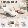 product-open-1b84e70491254427b20e85ffa2998fdb-goods Designer In-Pool Chaise Lounge Chair, Modern Ergonomic S-Shaped Pool Lounger, Heavy-Duty UV And Waterproof Outdoor Recliner with Sand-Fill Weight Box And Drainage System, for Poolside, Patio And Shallow Water