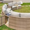 product-open-1e001b70240b4e159b9aca4026b98b43-goods Patio Furniture Set 3-Seater/9-Seater Half Moon Sectional Outdoor Sofa with Cushions And Wedge Table for Patio Pool Balcony