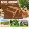 product-open-2024-05-15-1715753605969-53c76f58810d467fa55fee2137dcc6b3-goods Lifezeal 2-In-1 Convertible Wooden Picnic Table And Bench with an Umbrella Opening