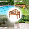 product-open-2024-06-07-1717737813645-e87d729d1fb34fd986b1e76807823697-goods Multigot 49" Extra Long Outdoor Folding Bench with Eucalyptus Wood Construction - Heavy-Duty 400lb Capacity, Foldable Design with Armrests & Backrest, Natural Wood Grain Finish, Sturdy Slatted Base for Patio, Garden, Poolside - All-Weather Durable Furniture (Easy Storage, Space-Saving) - Ideal for Backyard, Balcony, or Outdoor Lounge - Lightweight 13.23 lbs, 49.2"L x 20.08"W x 36.22"H, Armrests 7.87"H, Slatted Base 7.87"D, Natural Wood Color, Multigot Brand, Patio Bench Outdoor