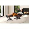 product-open-2024-06-14-1718348811902-6102d93d7d3f4882b10674a64da1a3e8-goods Bonded Leather Recliner Chair with Ottoman, Leather Match Lounge Chair with Wide Armrest, Mid Century Accent Chair with Heavy Duty Base Support for Living Room Bedroom Office