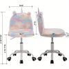 product-open-2024-06-24-1719216924117-f93d2d815d6949b58cc8f023fa1fbd43-goods 1pc a White Rotating Office Chair, a Sporty Chair, a Vibrant Chair, And an Adorable Animal-Themed Computer Chair