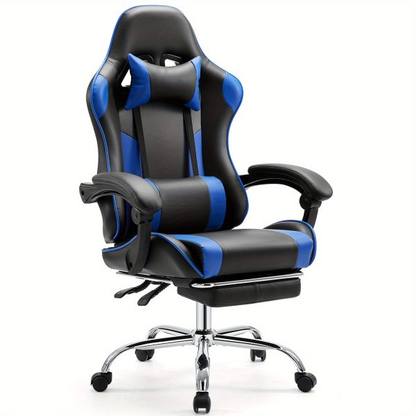 product-open-2024-08-02-1722565456290-ecc83260c95a4812b9bd03d704e52bbb-goods Ergonomic Gaming Chair | High Back, Flip-up Armrest, Wheeled, Height Adjustable 360°-Swivel, Sponge Filled, Solid Back Style, Synthetic Faux Leather, Lumbar Support, Manual Recliner, Wipe Clean - ANTONIA