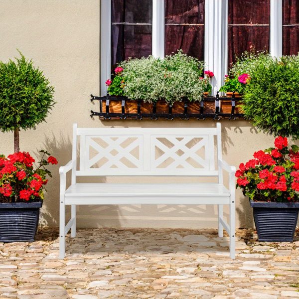 product-open-2024-09-05-1725519070383-02b3ac7ccc194fe494f77719e12b80f0-goods Wooden Bench with a White Geometric Backboard in The Natural Color of Poplar Wood