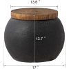 product-open-2024-09-11-1726025263296-89ec3b3961864d5588c4989495ecb52b-goods 17 "Outdoor Side Table, Patio Footstool, Garden Decorated Concrete Plant Station, Living Room Bedroom Side Table, Autumn And Winter Indoor-Outdoor Stove Coffee Table."