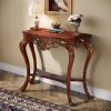 product-open-2024-10-10-1728539664691-bfee1d40b7784d04bf679585b191790c-goods BYBLIGHT 38" Victorian Half Moon Console Table, Sofa End with Hollow Floral Apron and Cabriole Legs, Traditional Decorative Furniture for Entryway, Hallway, Living Room - Uncharged, Living Room Furniture